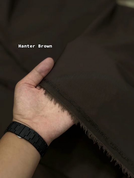 J.Junaid Jamshaed  summer wash and Wear premium volume Hunter Brown